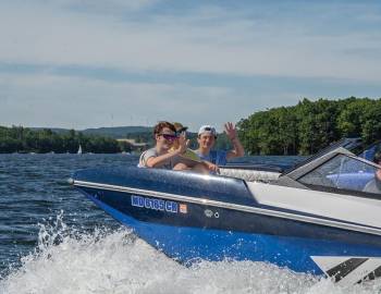 Boating on Deep Creek Lake