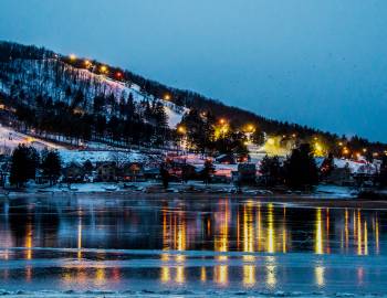 Wisp Resort at Night Deep Creek Lake