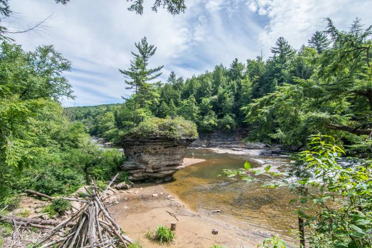 River at Swallow Falls State Park