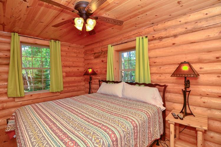 Whitewater Lodge Bedroom Bedroom at Whitewater Lodge Deep Creek Lake