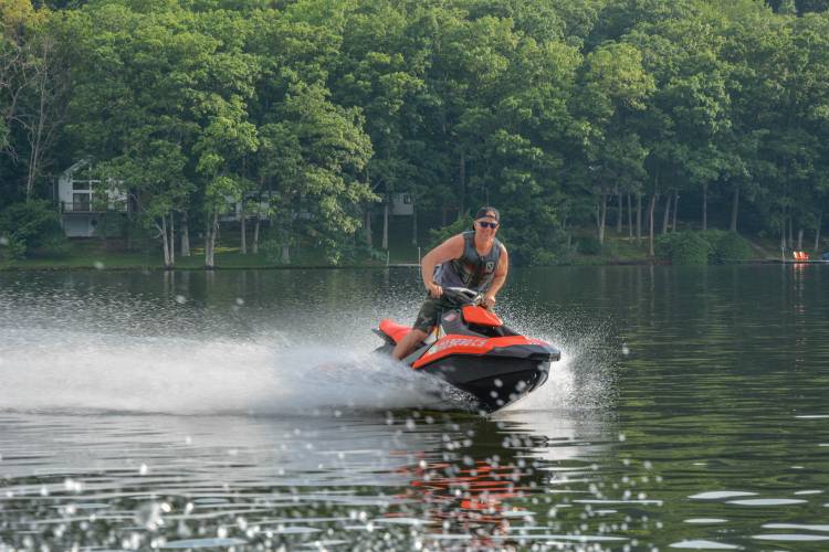 Jet Ski on Deep Creek Lake