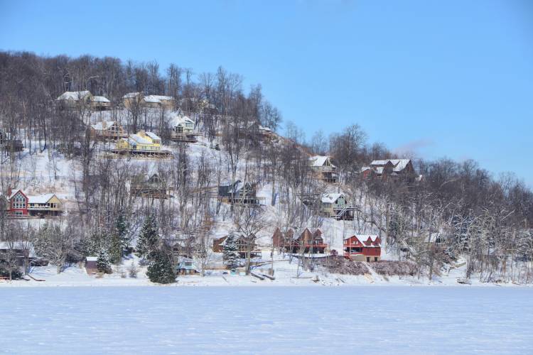 Deep Creek Lake in Winter