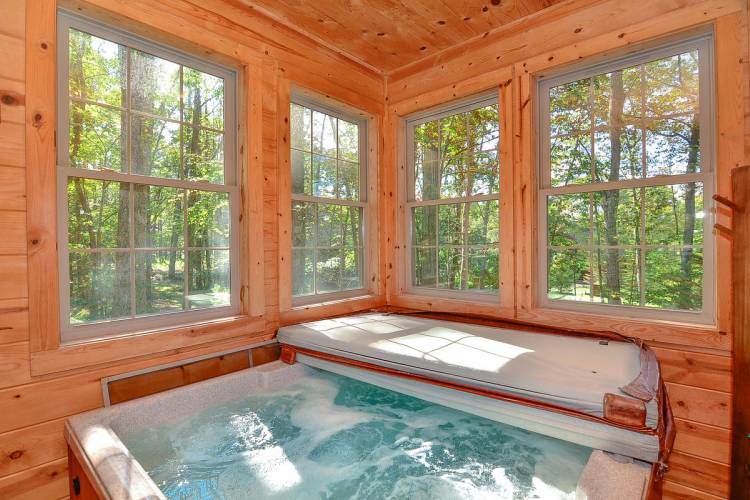 Whitewater Lodge Hot Tub Hot Tub at Whitewater Lodge Deep Creek Lake