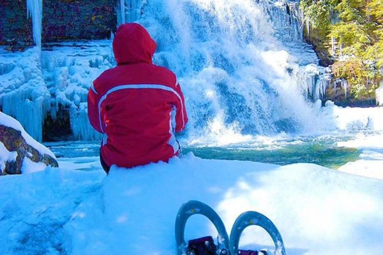 Snowshoe at Deep Creek Lake