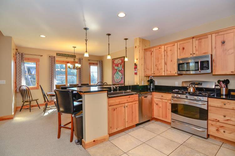 Kitchen of Top of the Slopes Deep Creek Lake