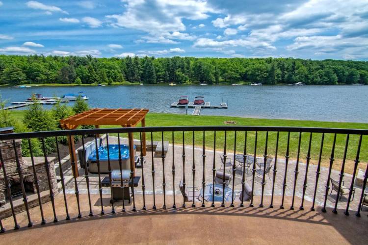 Castle at the Lake View