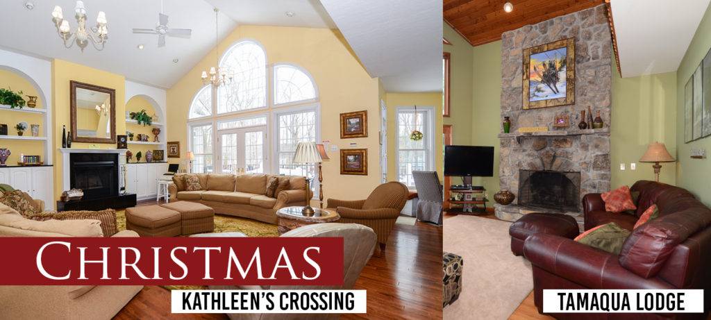 Deep Creek Vacation Homes for Christmas Deep Creek Vacation Homes Living Area