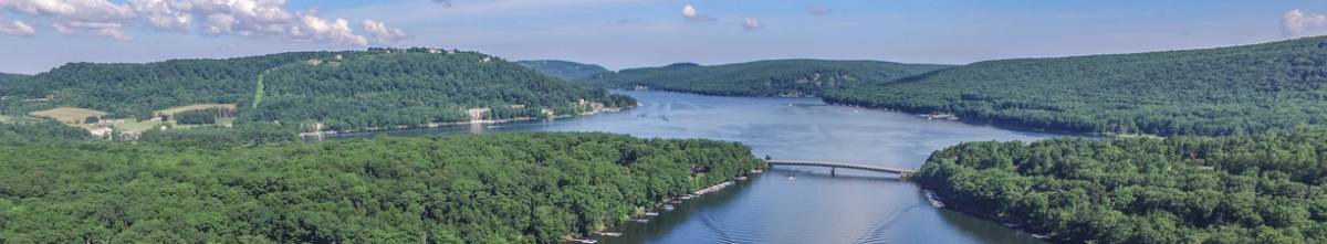 Summer Drone Of Deep Creek Lake Area