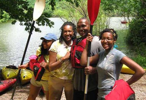 Family Kayaking with All Earth Eco Tours