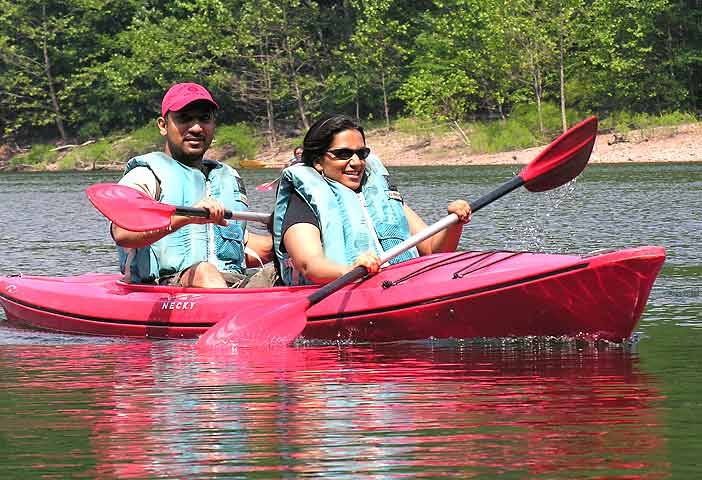 Kayaking Tours Kayaking near Deep Creek Lake