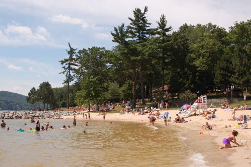 Deep Creek Lake State Park Beach Beach at Deep Creek Lake State Park