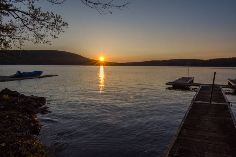 Sunrise on Deep Creek Lake