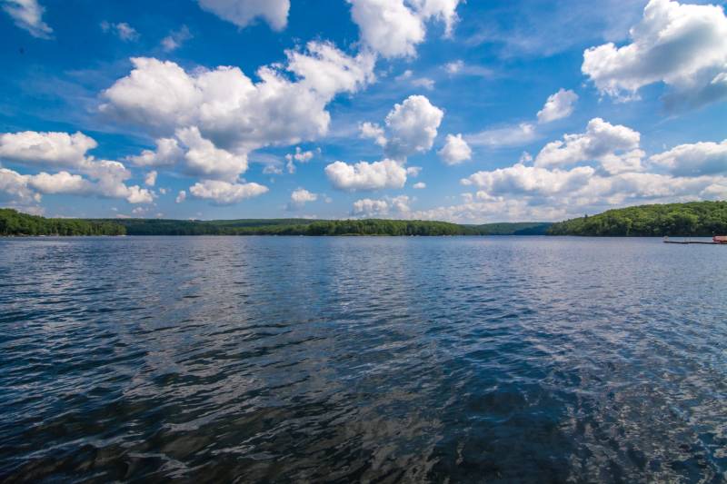 Summer Deep Creek Lake