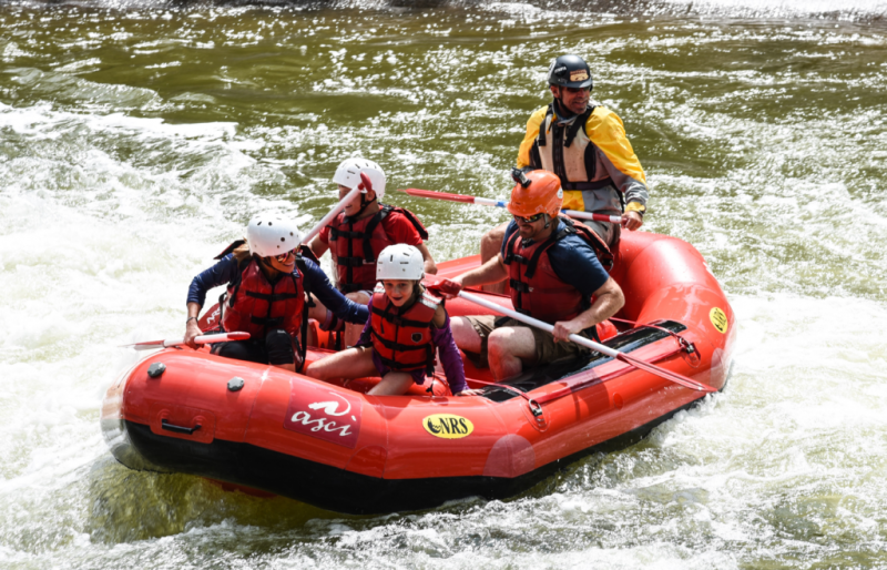 ASCI near Deep Creek Lake Whitewater Rafting at ASCI