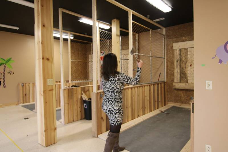 Axe Throwing at Deep Creek Lake