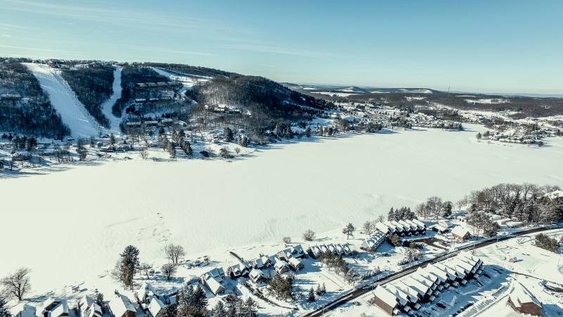 Winter Deep Creek Lake