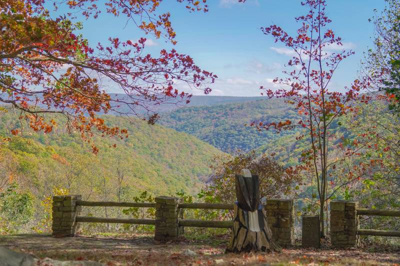 New Germany State Park Fall in Garrett County Maryland