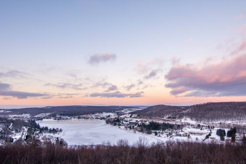 Winter at Deep Creek Lake