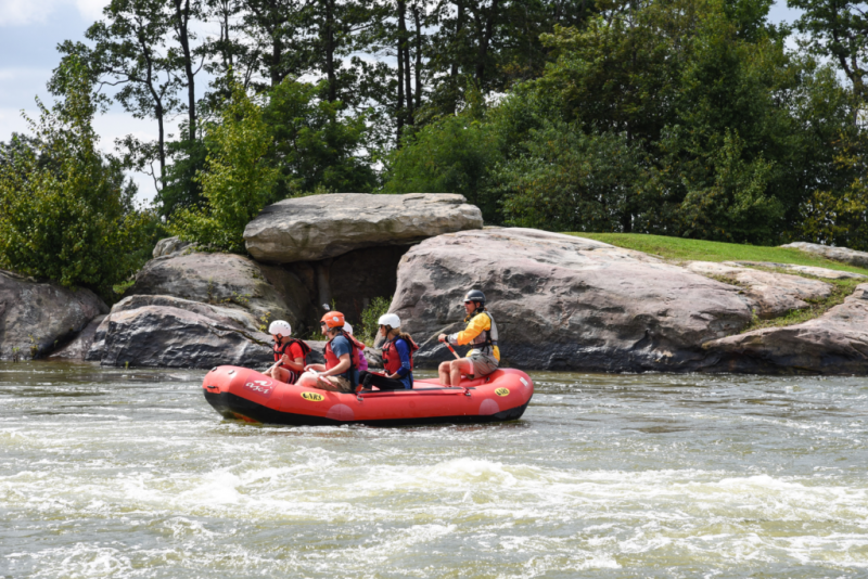 Whitewater Rafting At ASCI Mountaintop Whitewater Rafting