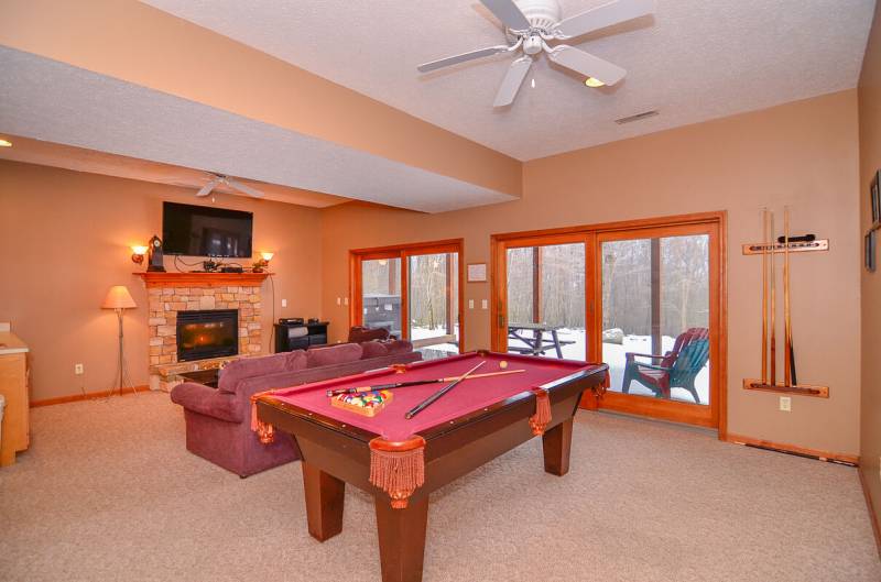 Built for Fun Game Room Game Room at Built For Fun Deep Creek Lake